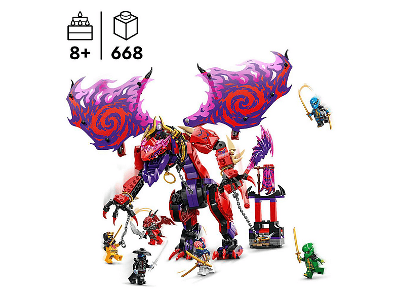 LEGO Ninjago Thunderfang Kaos Ejderhası 71832 Fiyat & Özellik