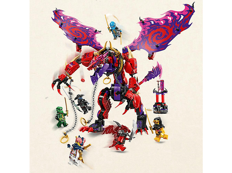 LEGO Ninjago Thunderfang Kaos Ejderhası 71832 Fiyat & Özellik