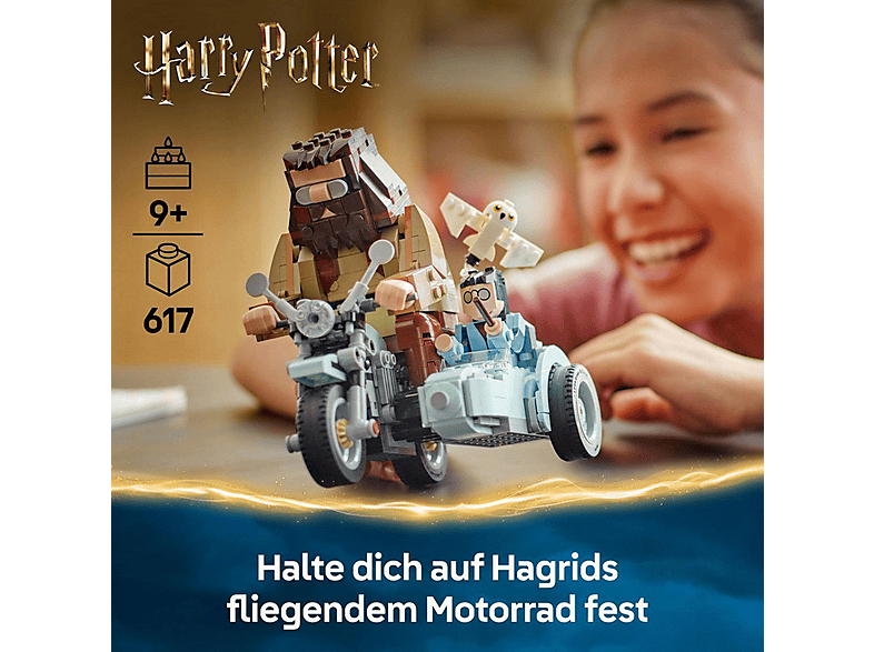 LEGO Harry Potter™ Hagrid™ ve Harry'nin Motosiklet Yolculuğu 76443