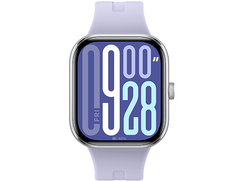 XIAOMI Redmi Watch 5 Smartwatch Aluminium Thermoplastisches Polyurethan / Kunststoff, 20-200 mm, Lavender Purple