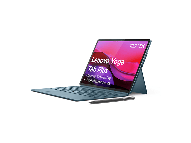 LENOVO Yoga tab Plus, Tablet, 256 GB, 13 Zoll, Blue