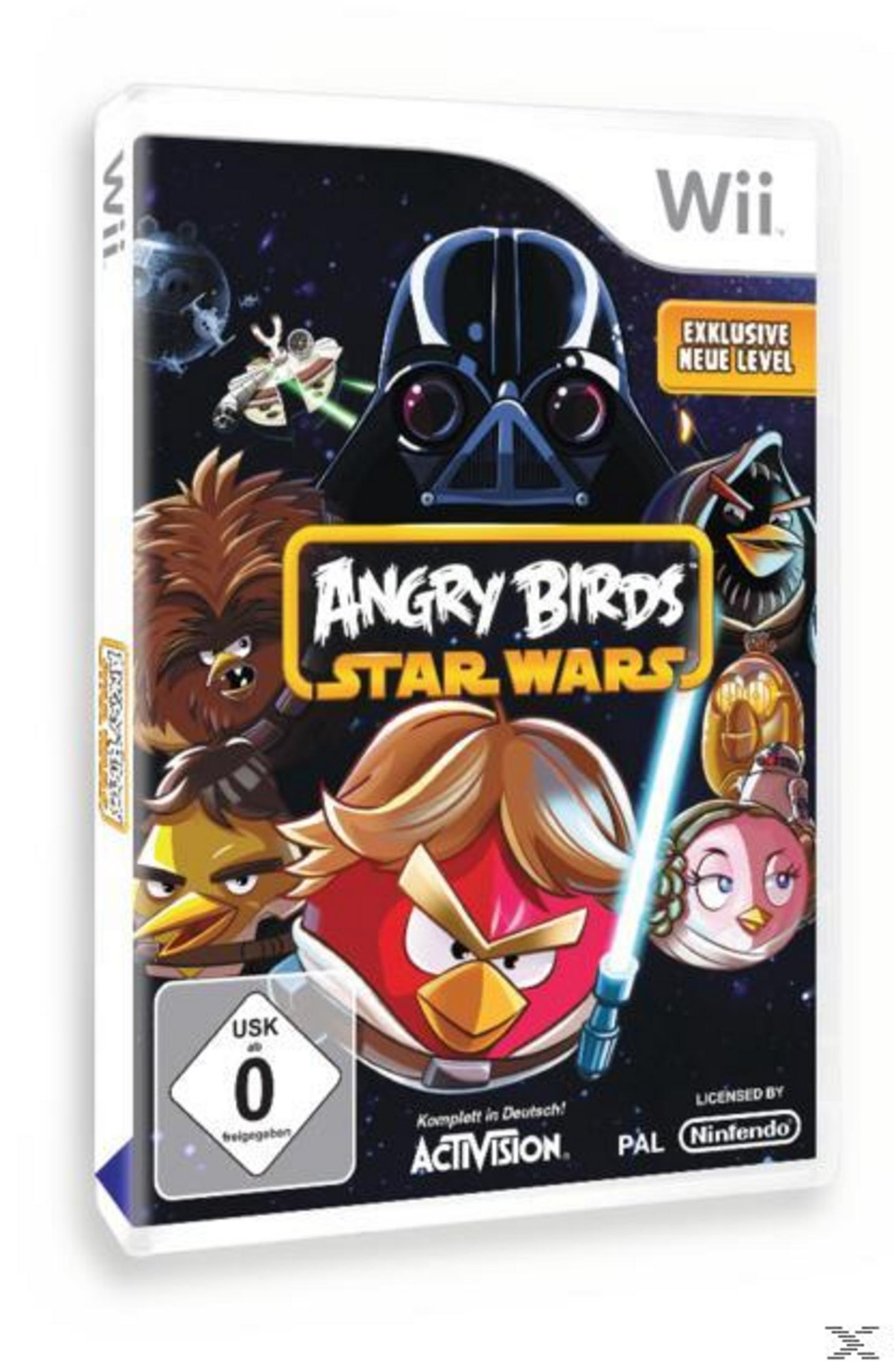 Angry Birds Star Wars Spielhülle. Enthält Darth Vader, Angry Birds Charaktere.