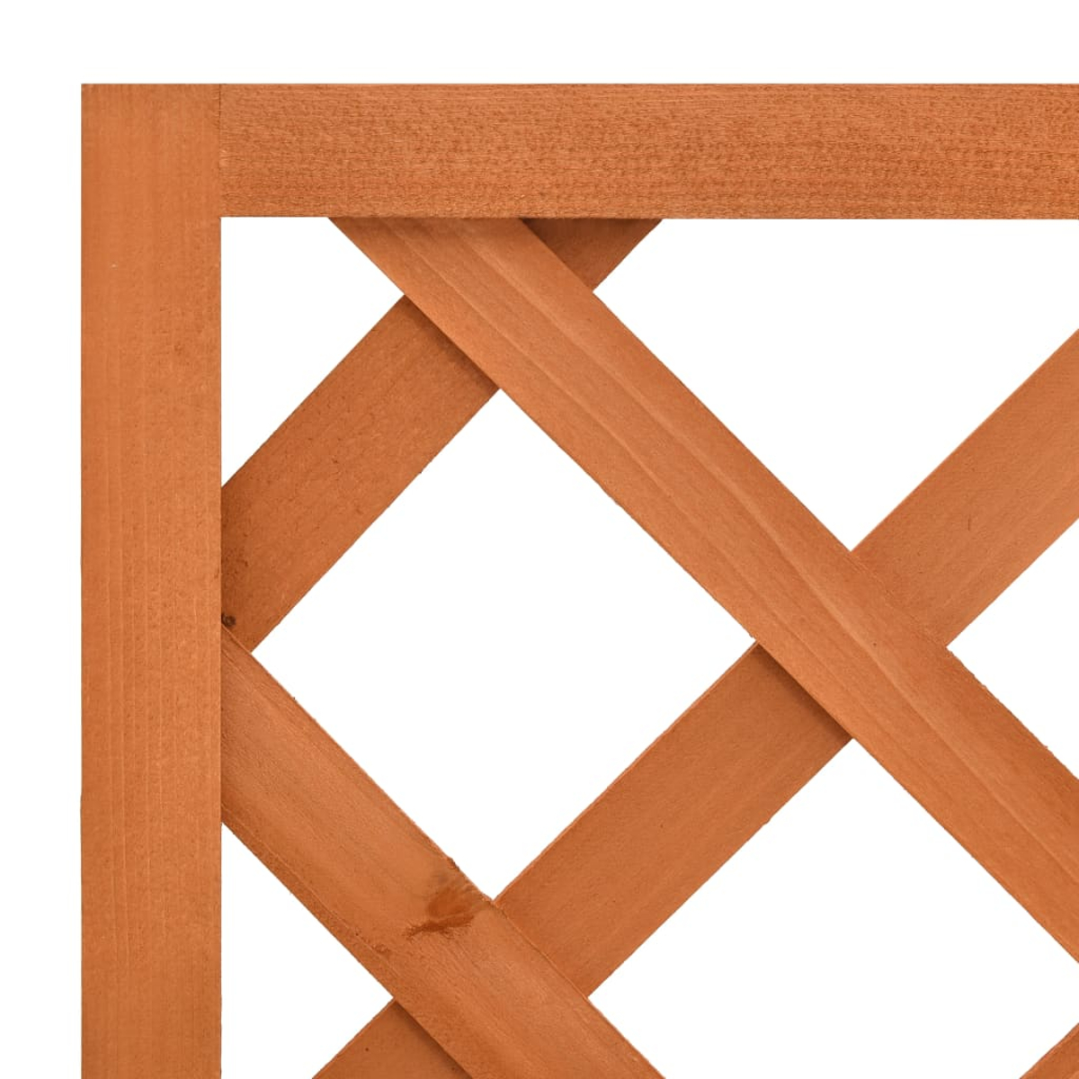 Holzgitterplatte, diagonale Linien. Braune Farbe.