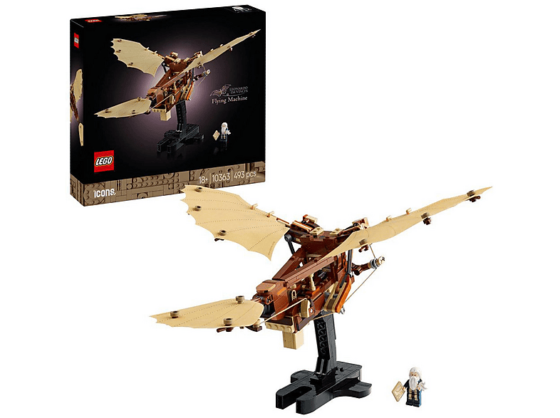 LEGO Icons Leonardo da Vinci'nin Uçan Makinesi 10363