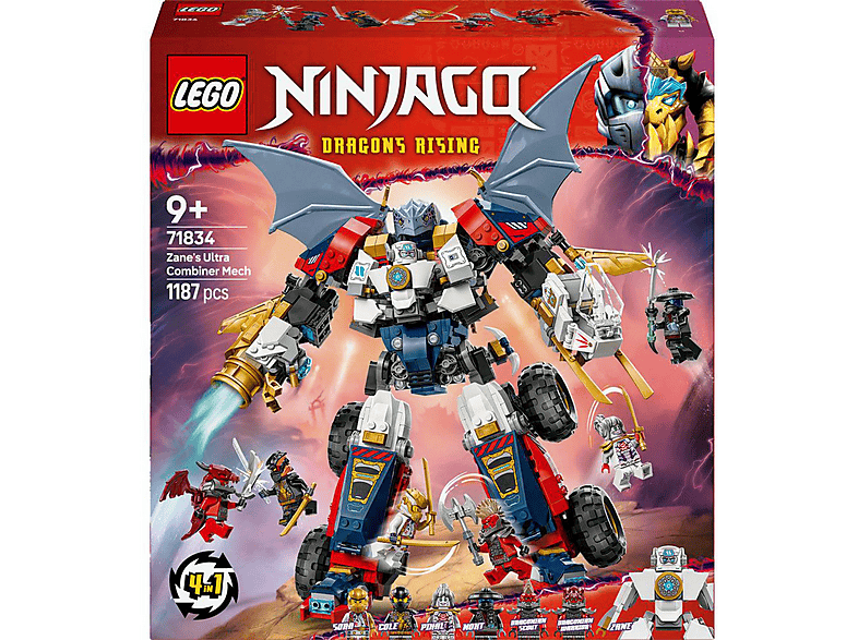LEGO NINJAGO Zane'in Ultra Kombo Mech'i 71834 Fiyat & Özellik