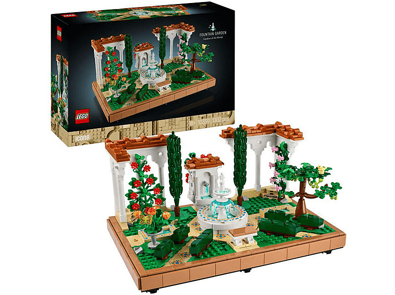 LEGO Icons Fıskiyeli Bahçe 10359