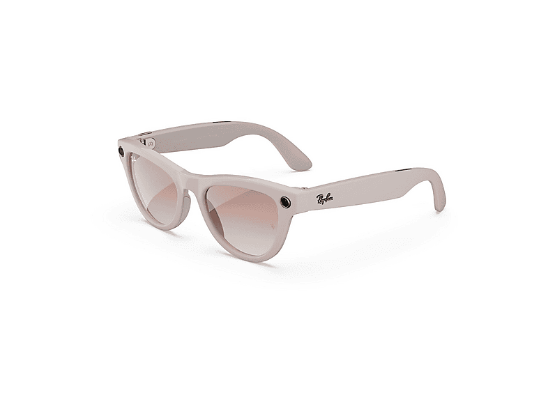 META RAY-BAN SKYLER (SHINY GREY / PINK) AI Glasses