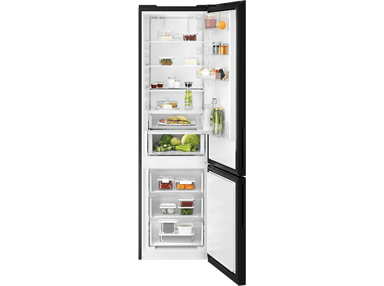 AEG 7000 ORC7P361DB Kühlgefrierkombination (D, 203 kWh, 2020 mm hoch, Black Matt)