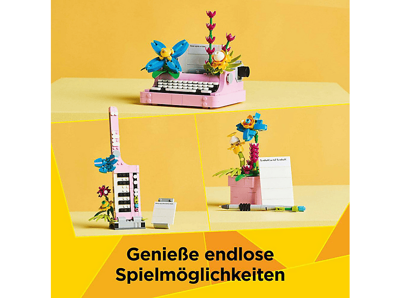 LEGO Creator Çiçekli Daktilo 31169 Fiyat & Özellik | MediaMarkt