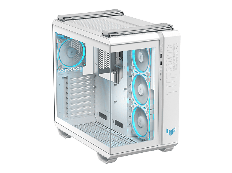 ASUS TUF GAMING GT502 Horizon TG ARGB White PC-behuizing | MediaMarkt