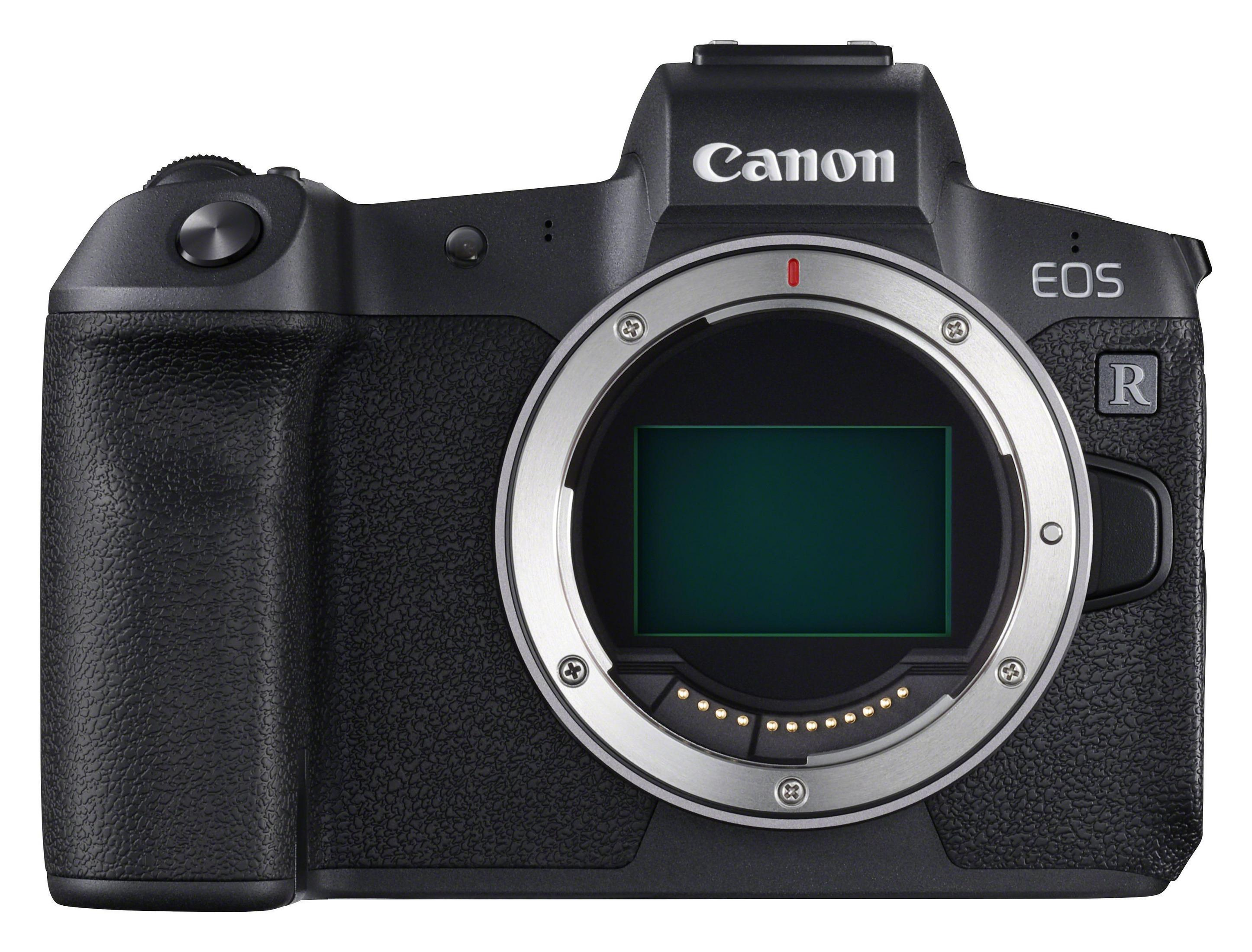 Cuerpo de cámara Canon EOS R negro.
