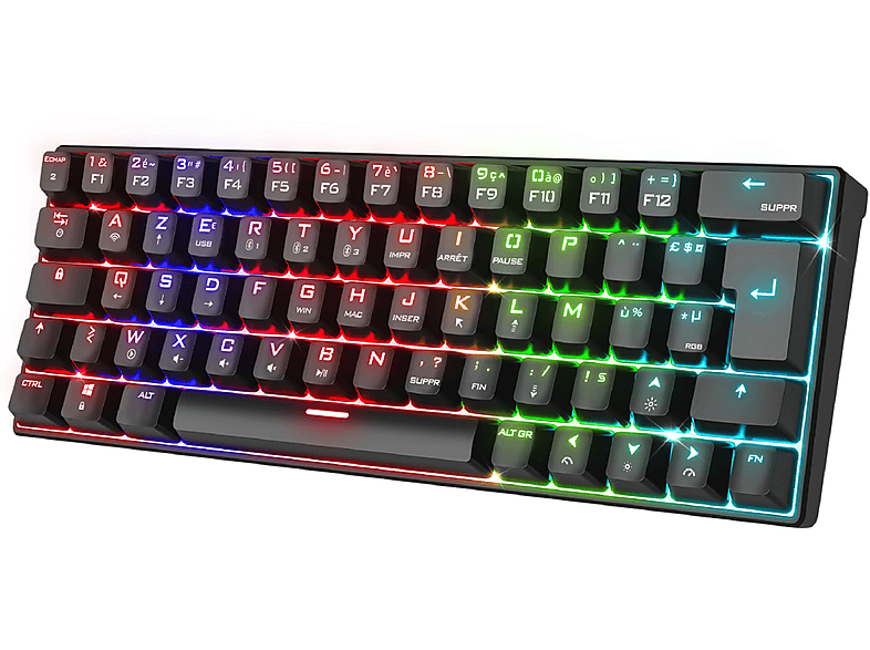 Teclado gaming SPIRIT OF GAMER XPERT-K200, Inalámbrico, Teclas