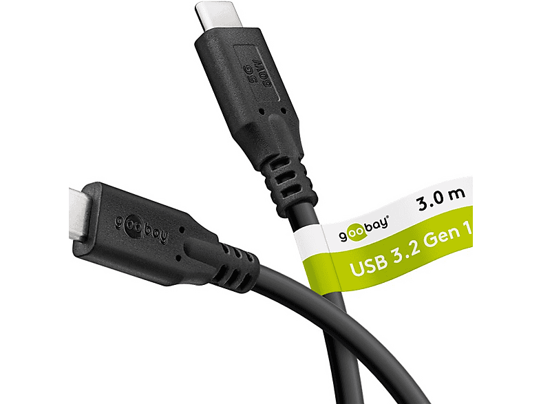Goobay 67985 Cavo USB 3.1 Da USB-C A USB-B, 1 Metro, Nero - 3