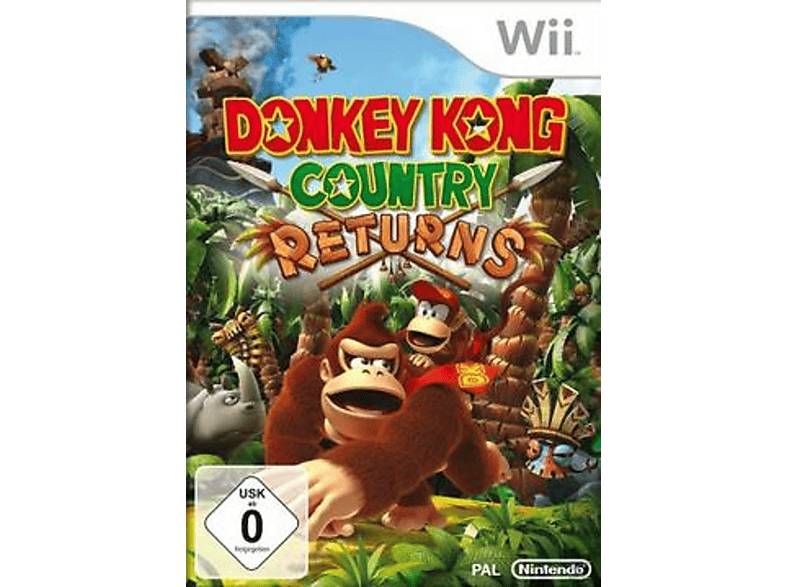WII DONKEY KONG COUNTRY RETURNS - [Nintendo Wii]