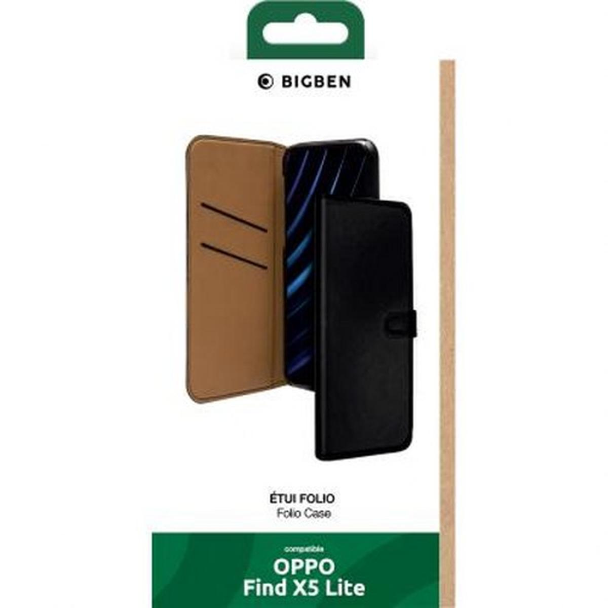 Confezione della custodia del telefono con telefono all'interno. La confezione ha testo e immagine.
