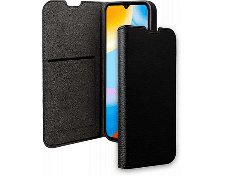 CUSTODIA LIBRO PER XIAOMI REDMI 7 - LIBRETTO SMART MAGNET CASE NERO