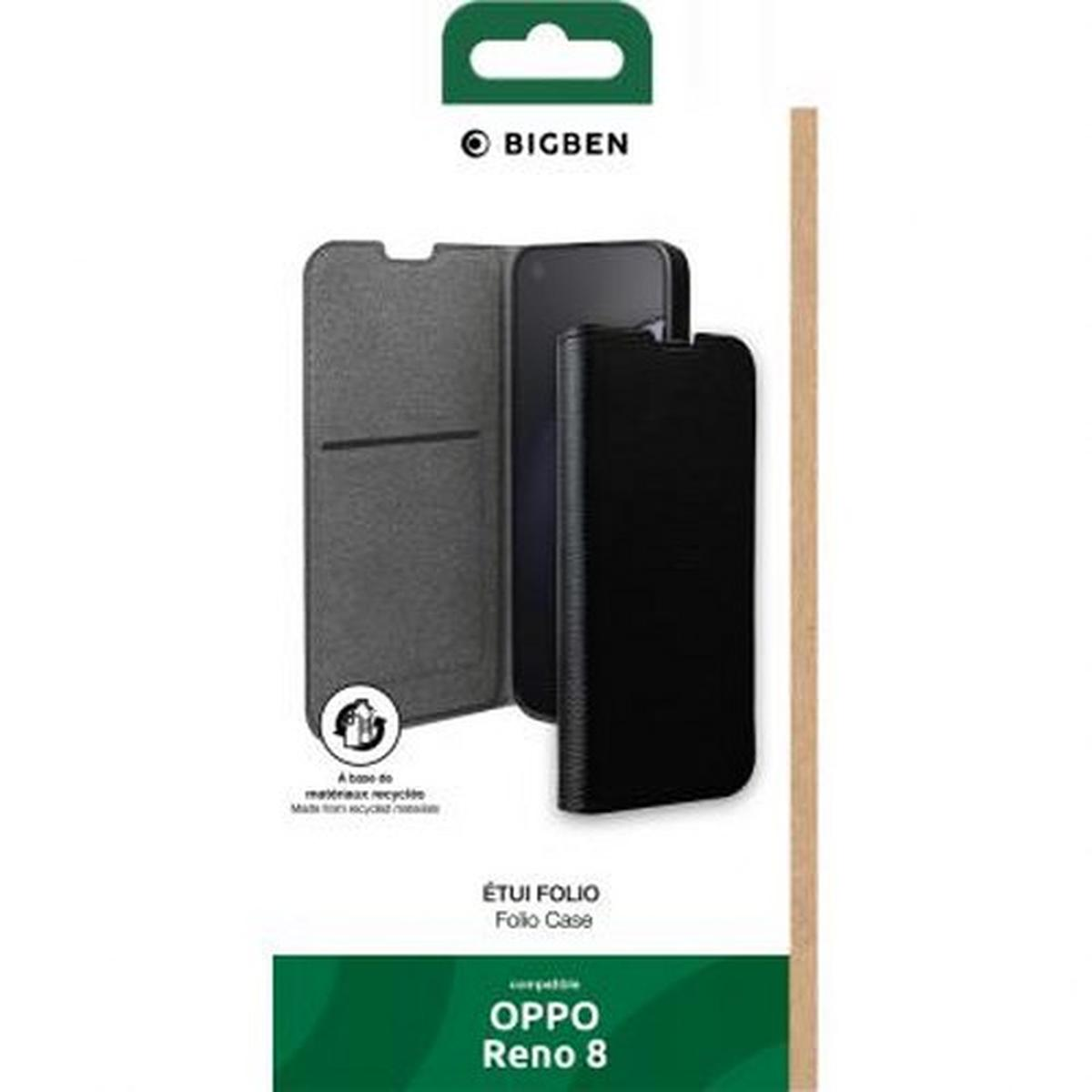 Una confezione di custodia per telefono con il telefono e la custodia visibili. Ha testo e un logo Bigben.