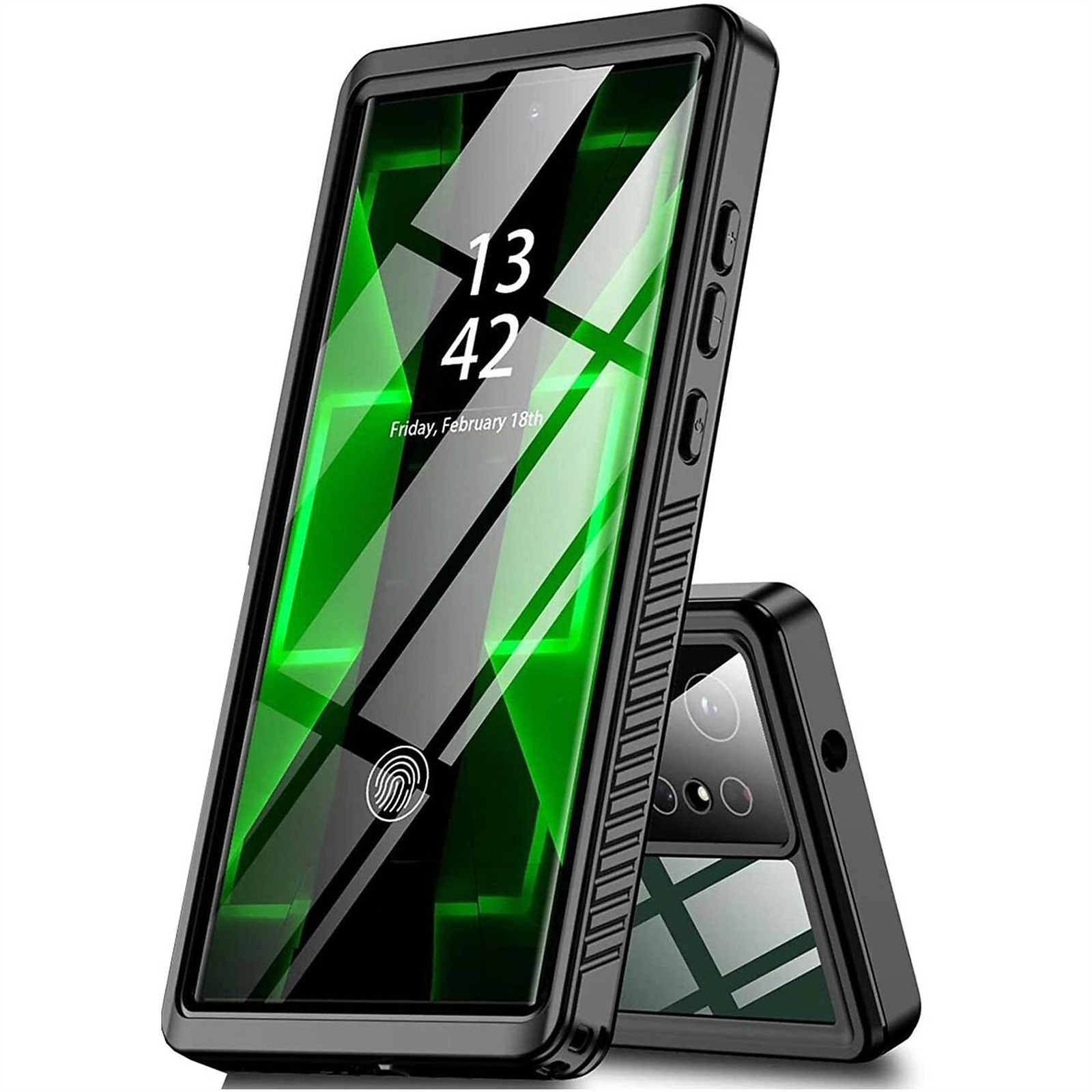 TOVBMUP 360 Grad Wasserdichte Schutz Hlle, Full Cover, Samsung, Galaxy S23  Ultra 5G, Schwarz | SATURN
