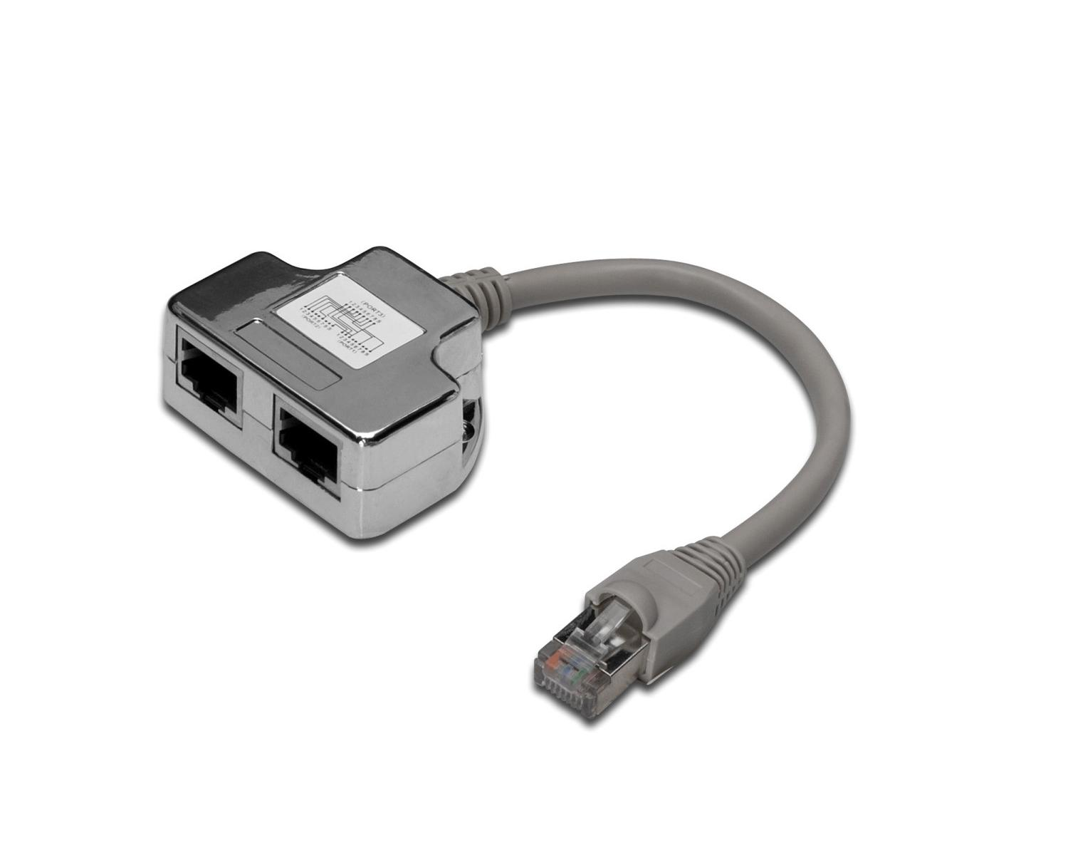 DIGITUS DN-93904 Cat5E Konnektör Gri