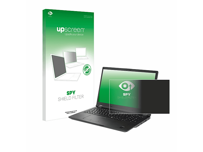 Upscreen Anti-Spy Blickschutzfolie Für Fujitsu Lifebook U9310X – Sichtschutz & Blaulichtfilter, Made In Germany