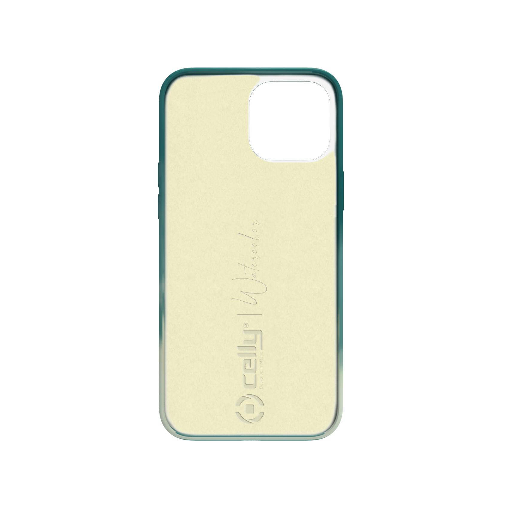 Una custodia per telefono con retro giallo chiaro.