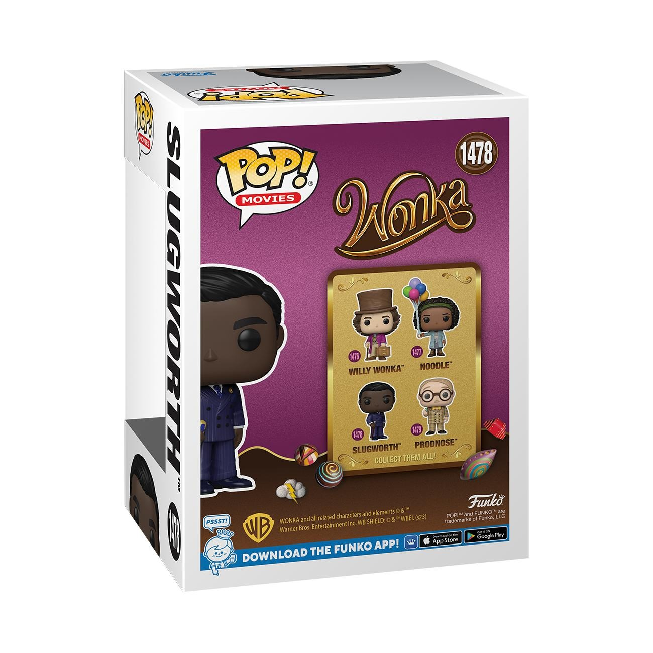 Figurka Funko Pop! mężczyzny w niebieskiej koszuli i brązowych spodniach. Macha.