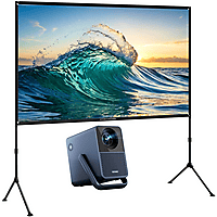 MediaMarkt ULTIMEA Poseidon E40 + Photon 100" Slimme 4K Buitenbioscoop Beamer Blauw aanbieding