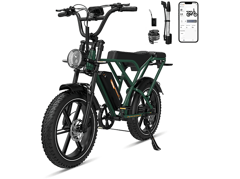 RCB G19 Citybike (Laufradgröße: 20 Zoll, Unisex-Rad, 748.8Wh, Farbe)
