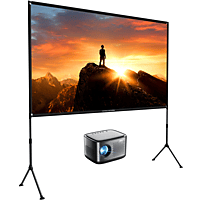 MediaMarkt ULTIMEA Apollo P50 + Photon 100" Projectiescherm Set Beamer Black aanbieding