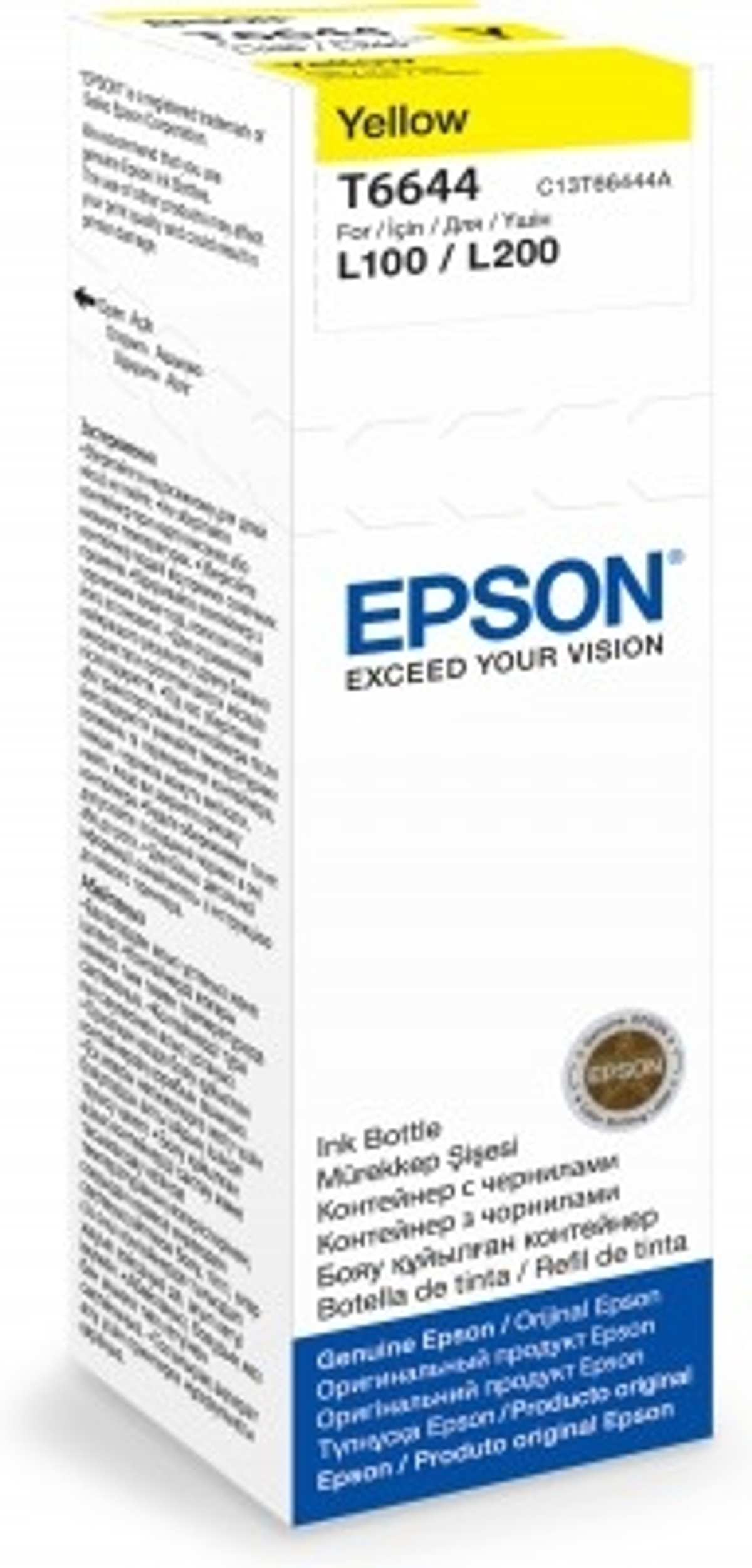 EPSON T6644 Kartuş Mürekkep baskı Sarı