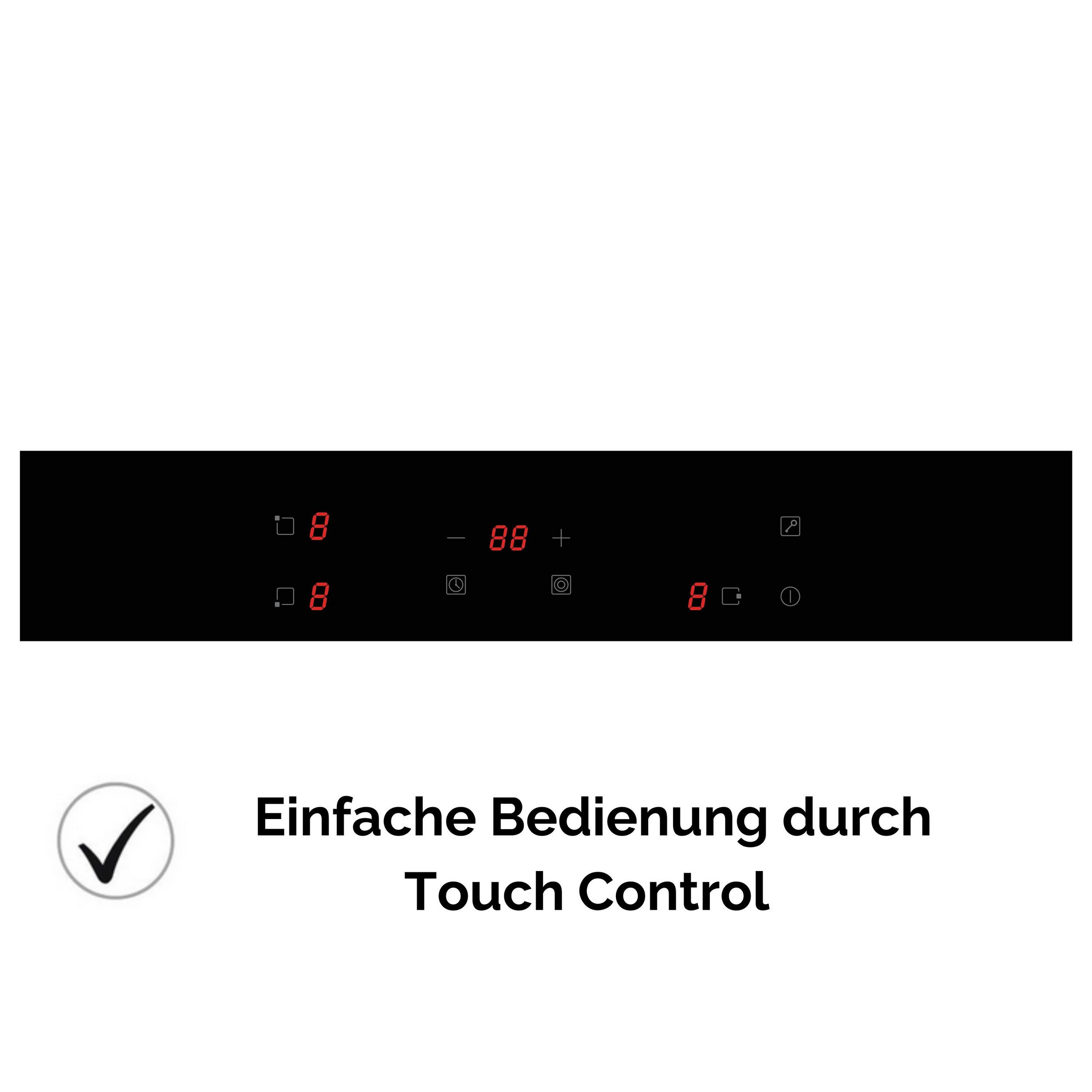 Weißer Schrank mit drei Schubladen. Die oberen beiden Schubladen sind leicht geöffnet.