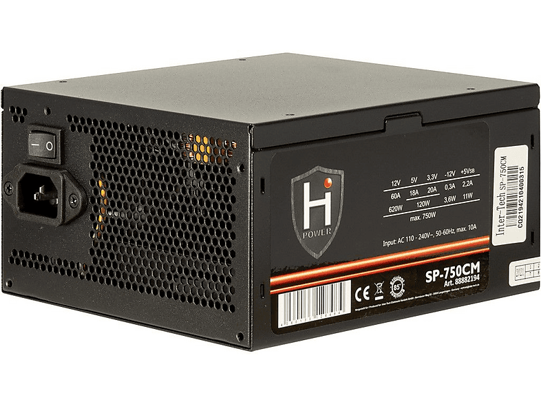 Be quiet - Alimentatore 650W Power Zone 2600 RPM, Attivo ATX: 2.4
