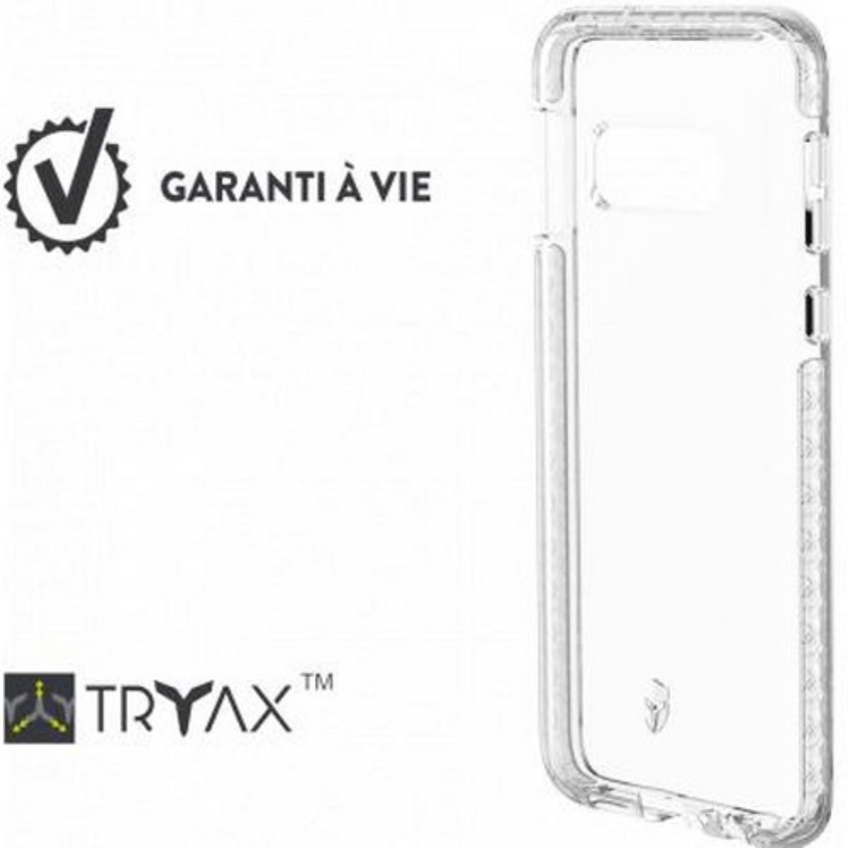 Custodia trasparente con testo di garanzia.