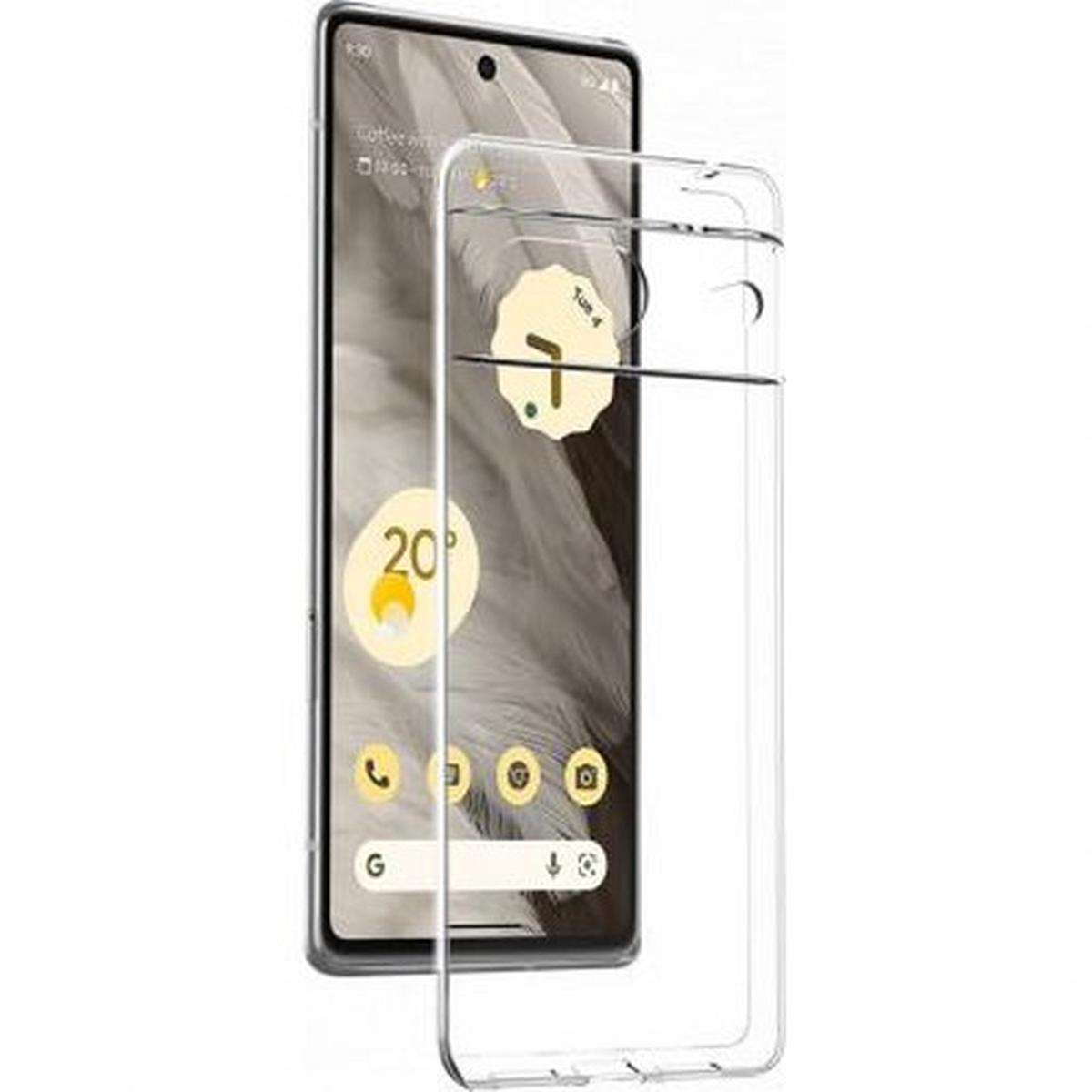 Custodia Slim Antiurto Pixel Custodia Silicone Trasparente Per Google Pixel 9 Pro XL, 9, 8A, 7A - Con Protezione Schermo Inclusa Cover Trasparente Per Pixel 9 Pro XL - Foto 2