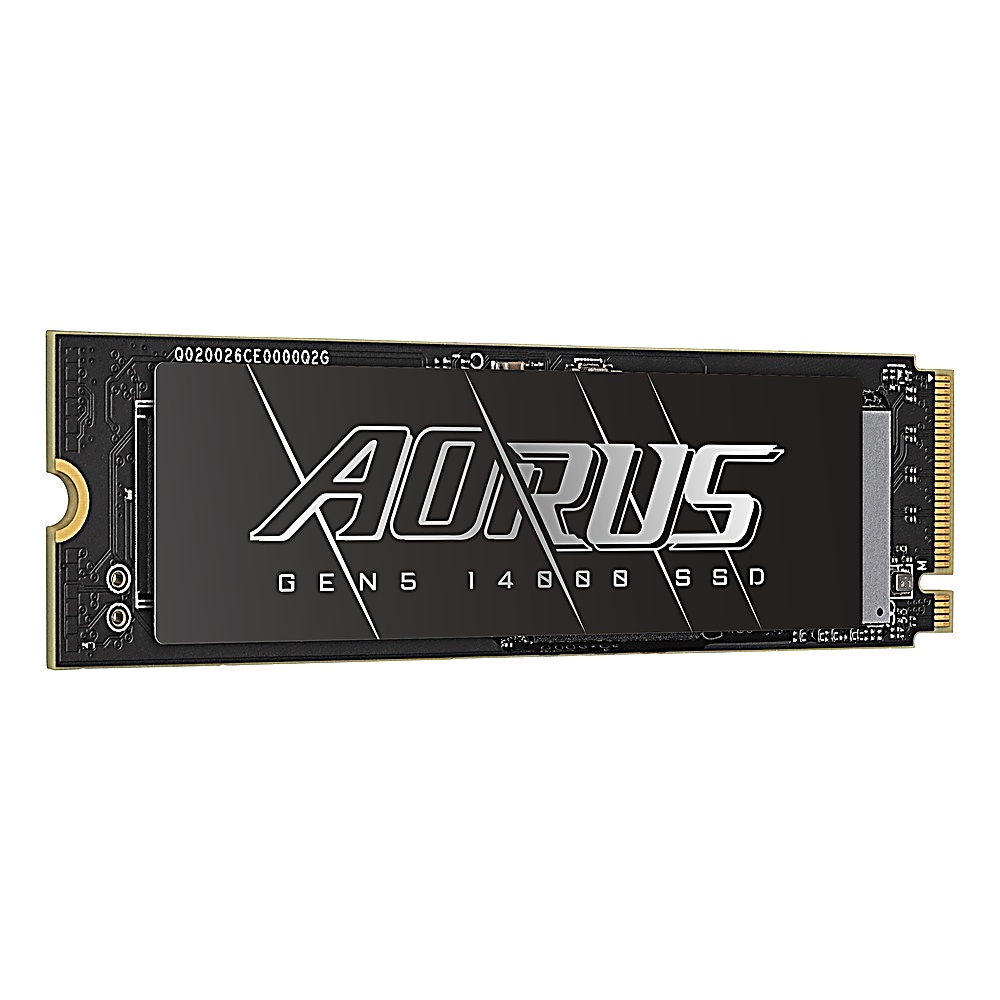 SSD nero con scritte bianche, 