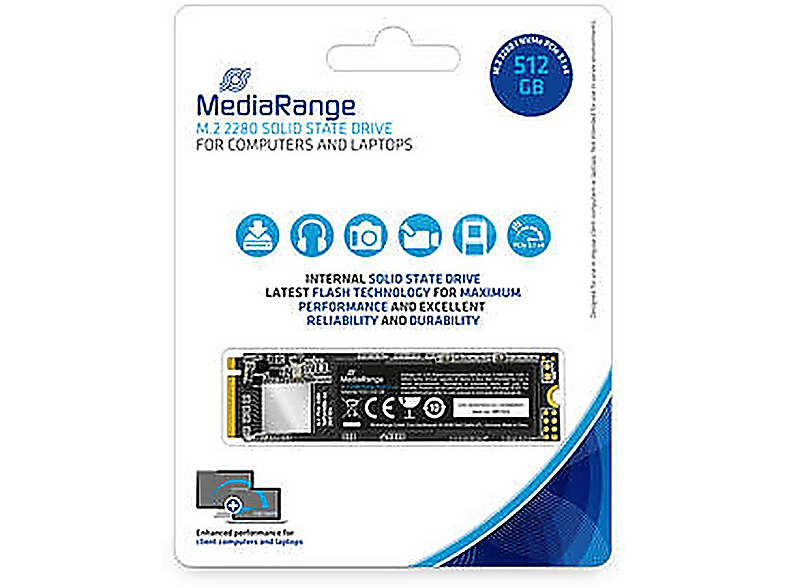 MEDIARANGE MR1032, 512 GB, SSD, intern