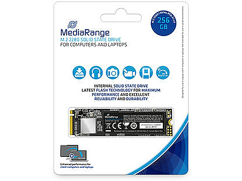 MEDIARANGE MR1031, 256 GB, SSD, intern