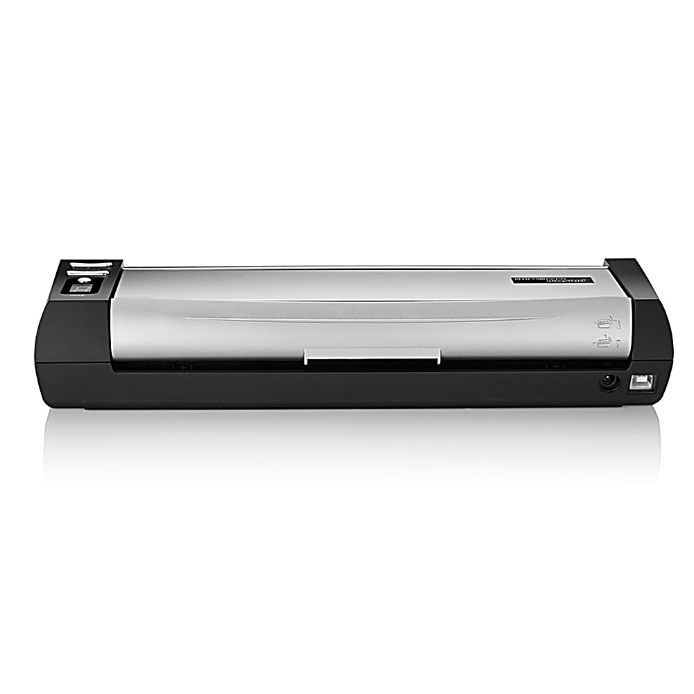 Srebrno-czarna laminarka. Czarna podstawa, srebrna góra. Widoczne przyciski i etykiety.