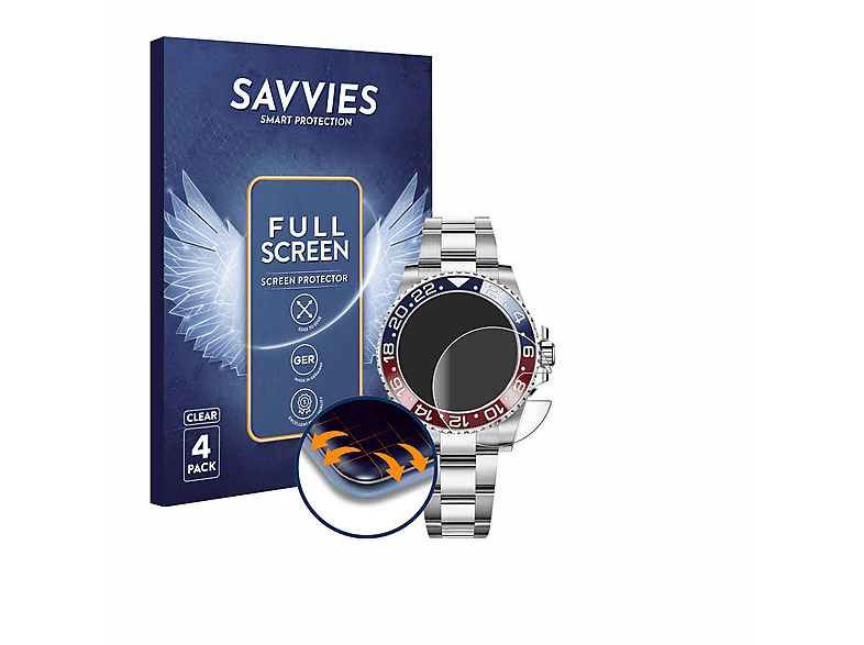 Protecteur D'écran Pour Garmin Vivofit Jr. 3 - Vivofit Junior 3 Protecteur D Ecran Ultra Fin Film Protecteur D Ecran Transparent Comme Du Crystal Set De 5 Pieces