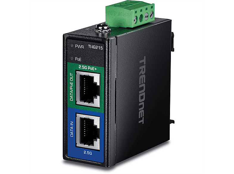 TRENDNET TI-IG215 PoE+ Industrial Injektor 2.5G PoE-Injektor | MediaMarkt