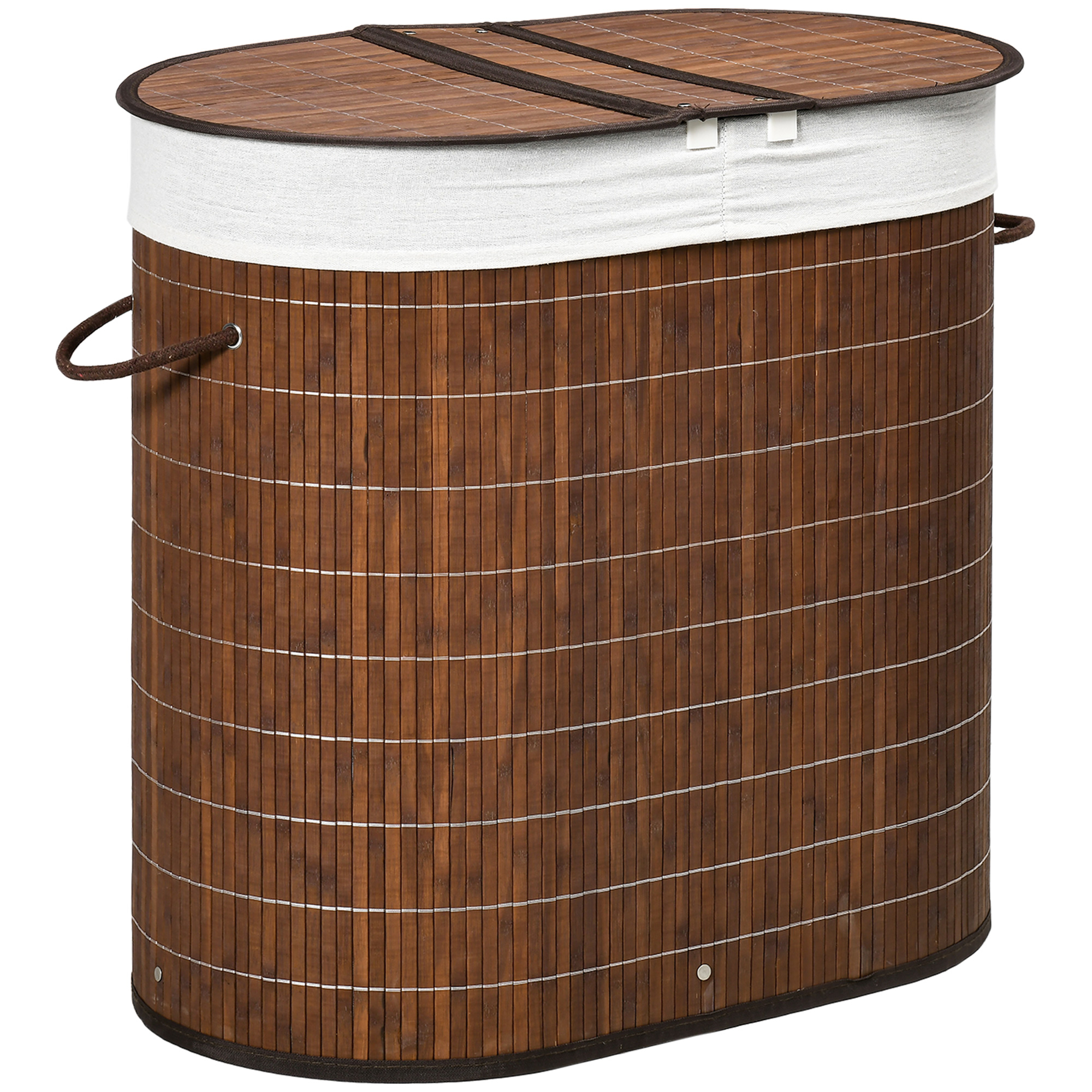 HIYORI 100 L 2 Fcher Deckel Bambus Abnehmbare Aufbewahrungsbox | MediaMarkt