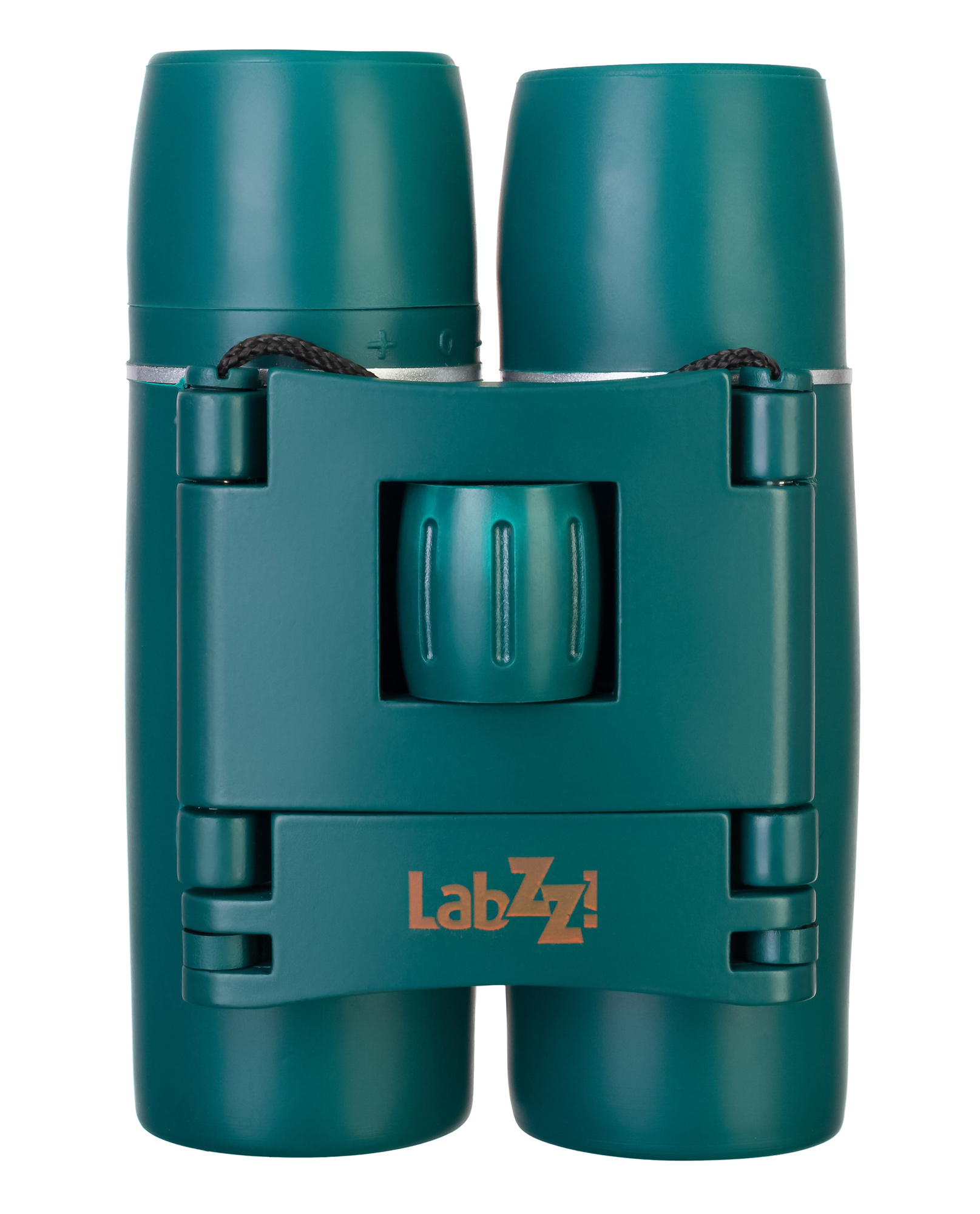 Binocolo verde con cinturino nero. Il marchio 'LabZZ!' è visibile sul corpo.
