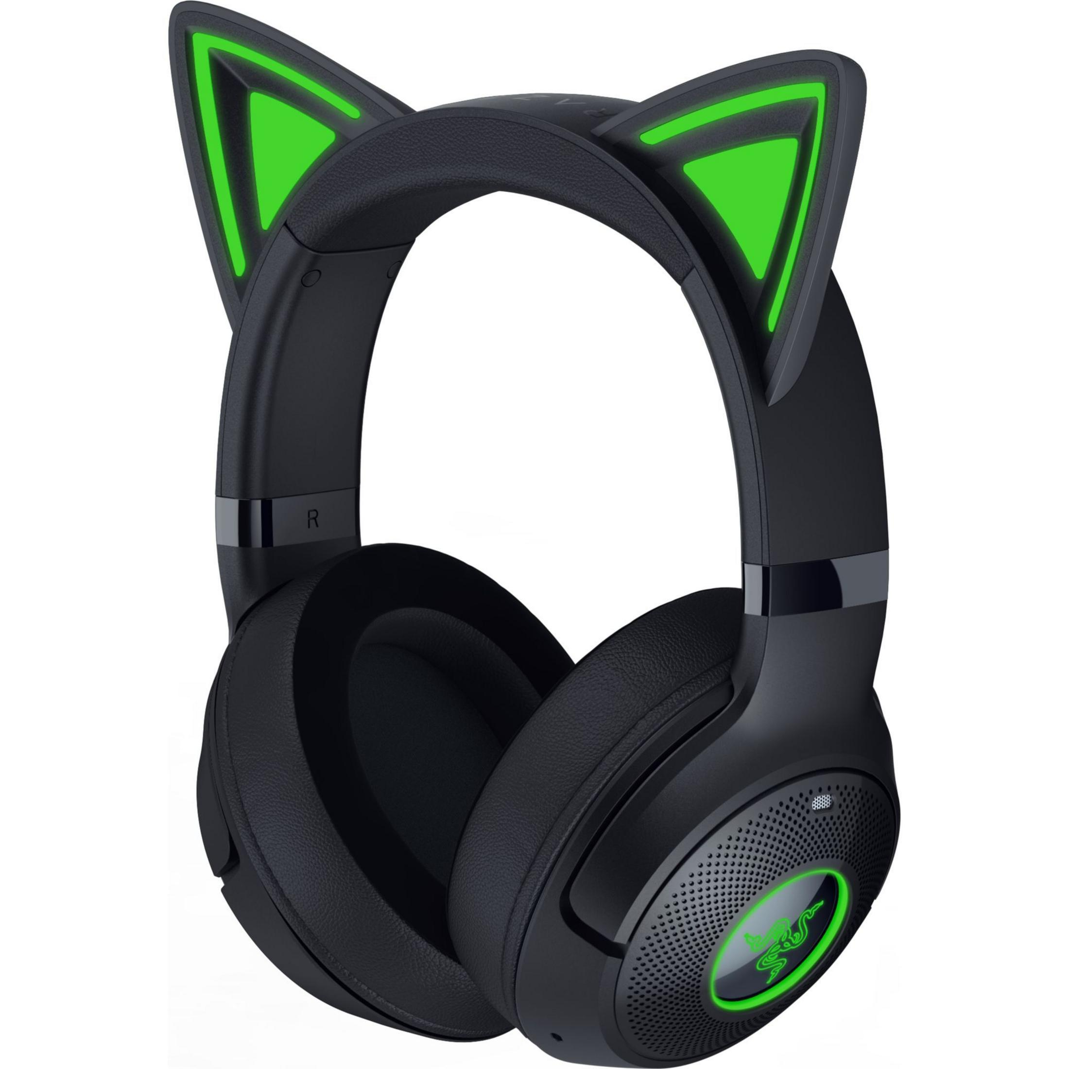 RAZER Kraken Kitty V2 BT Kablosuz Gaming Kulaküstü Kulaklık Siyah
