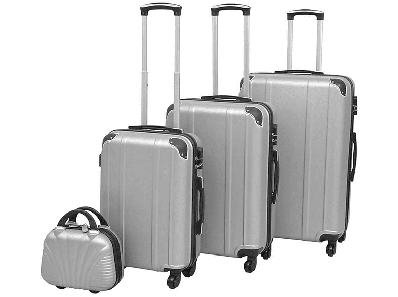 reisekoffer leicht robust SYNTEK 4teilig robust leicht mit Schloss ReisekofferSet MediaMarkt