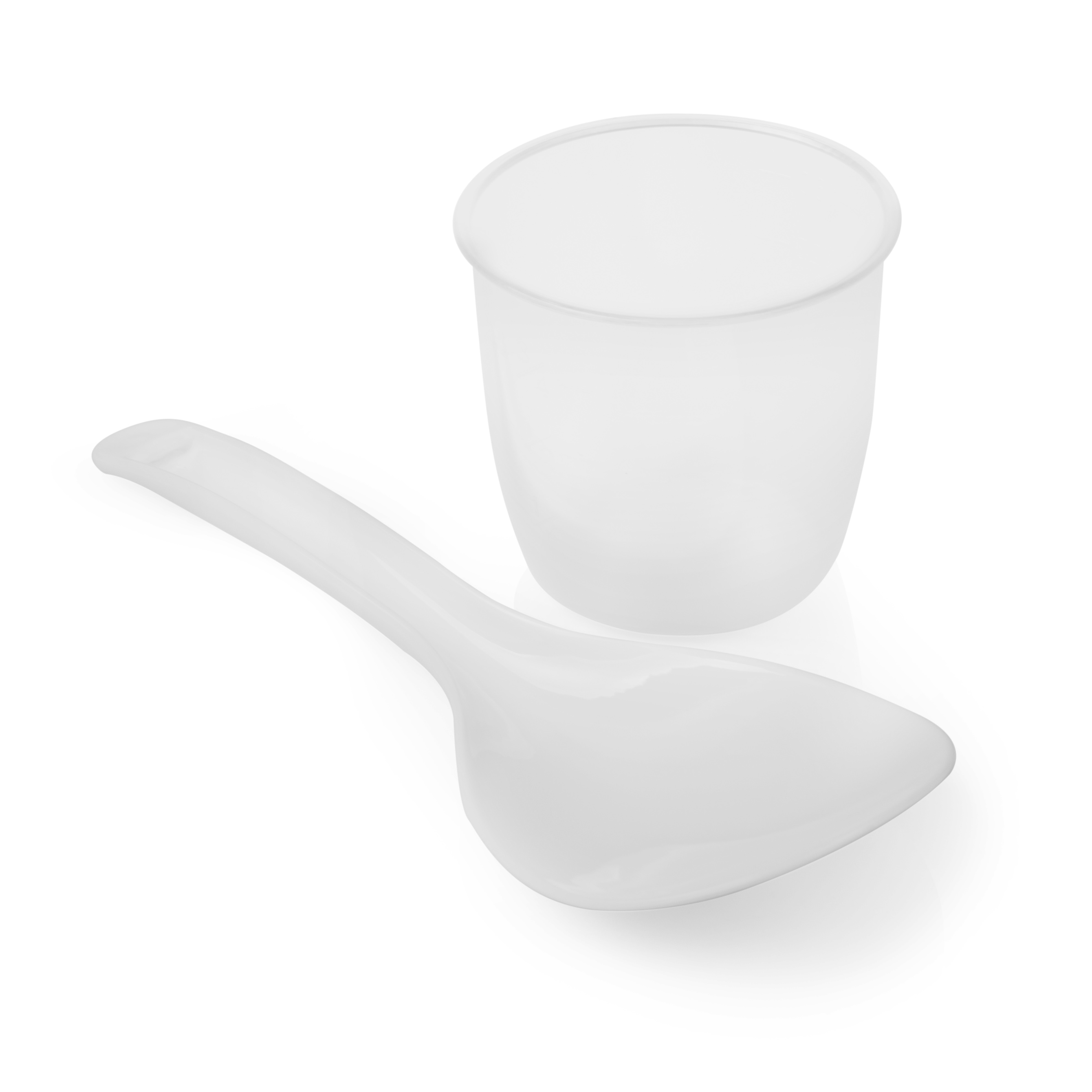 Vengono mostrati vari strumenti per lo styling dei capelli, inclusi styler, spazzole e ugelli, in un display.