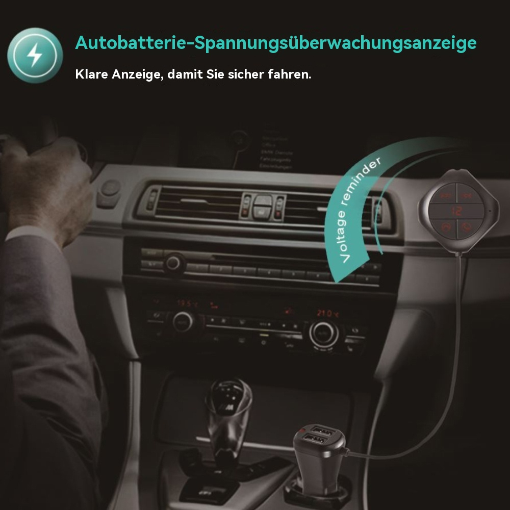 Autointerieur mit Spannungserinnerung. Schwarze und silberne Farben.