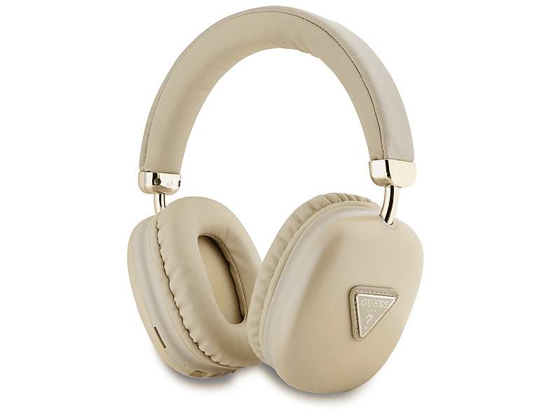 Écouteurs Stéréo Sans Fil Guess True Wireless Triangle Logo / GOLD