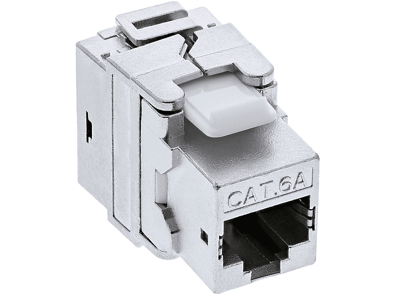 INLINE InLine® Premium Keystone RJ45 Buchse / LSA Einsatz, SNAP-In, Cat ...