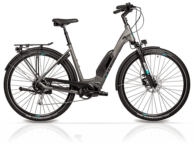 AIRTRACKS 28 Zoll E-Bike Trekking Fahrrad LS WAVE X-Tron SR1 SHIMANO STеPS E-6100 504Wh 9 GANG SHIMANO ALIVIO Trekkingrad (Laufradgröße: 28 Zoll, Rahmenhöhe: 50 cm, Damen-Rad, Schwarz Matt)