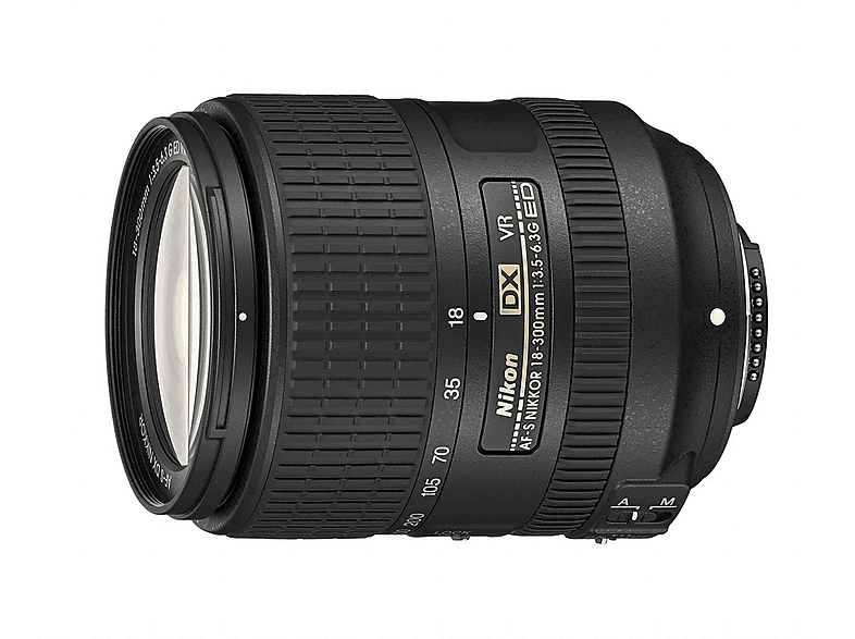 Zoom Todo Terreno NIKON 2216, 18 mm, 300 mm, 99 mm, Negro